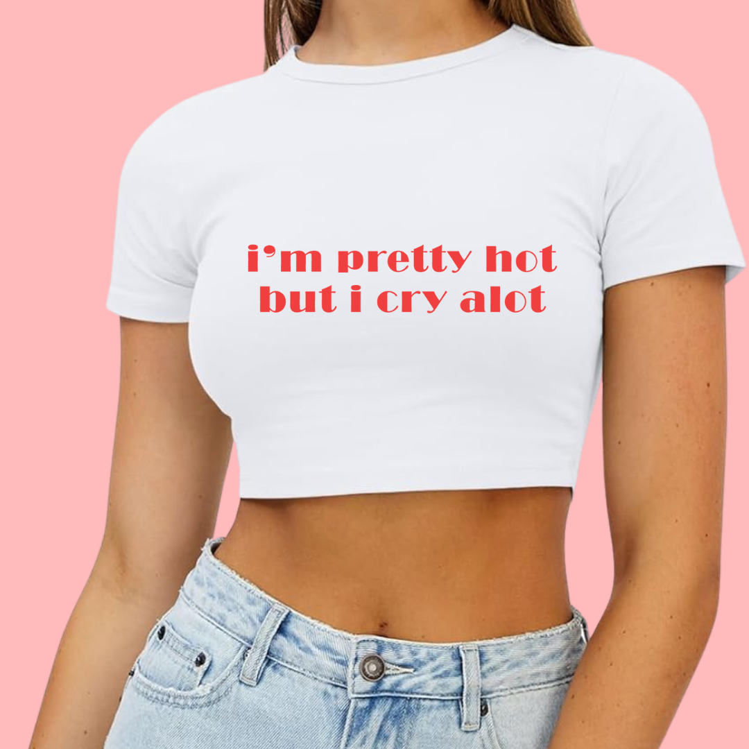 Pretty Hot Crop Tee