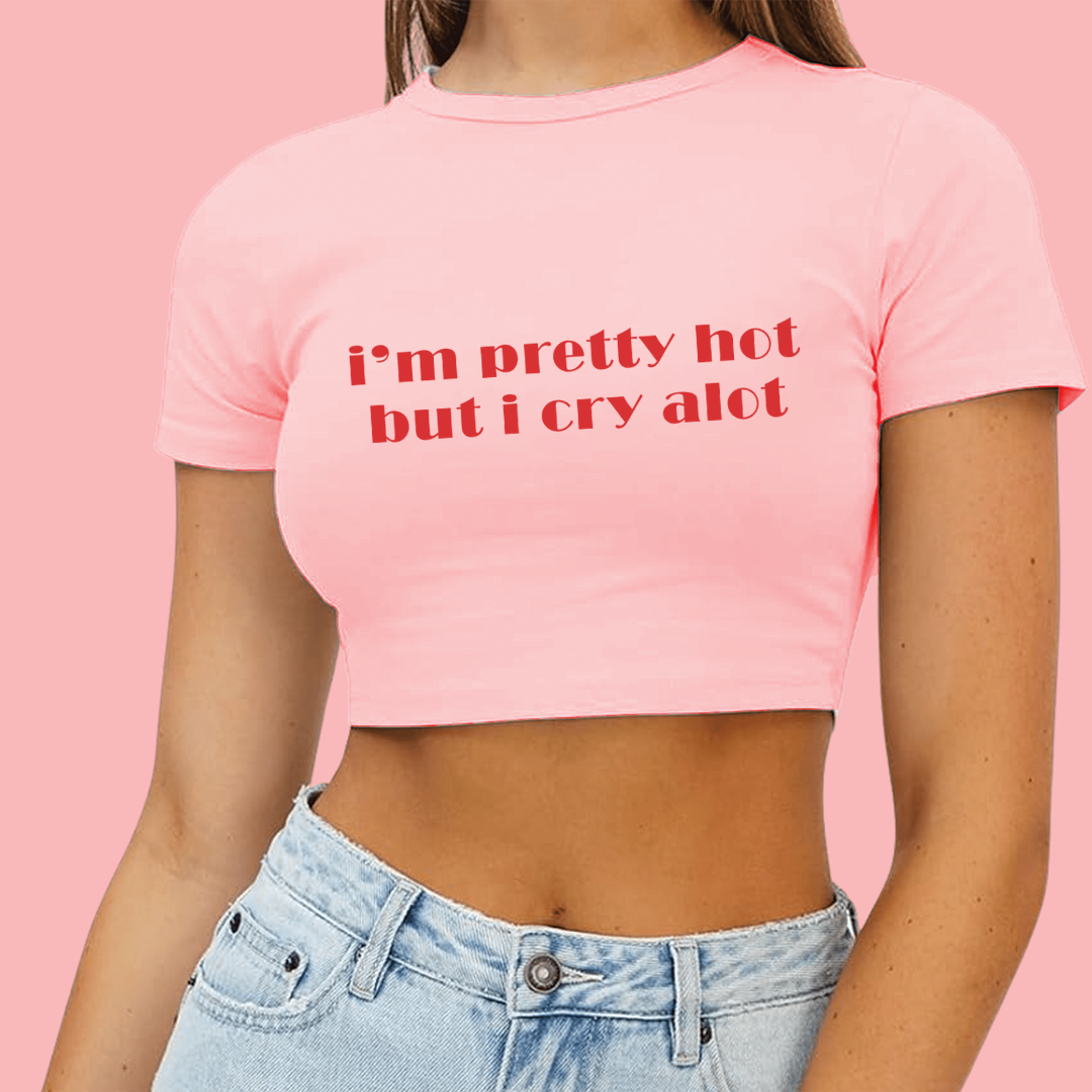 Pretty Hot Crop Tee