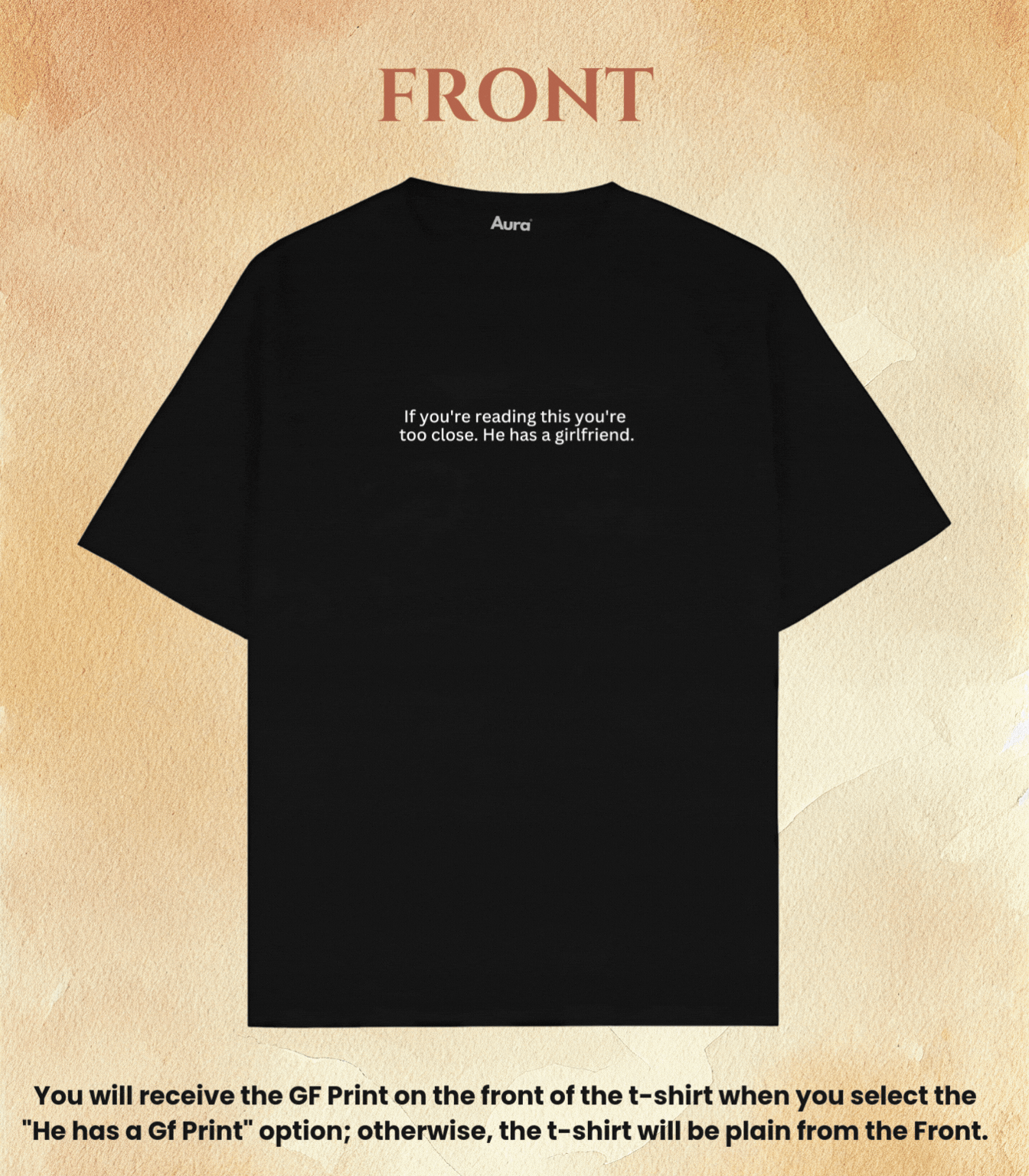 Aura Custom Photo tee