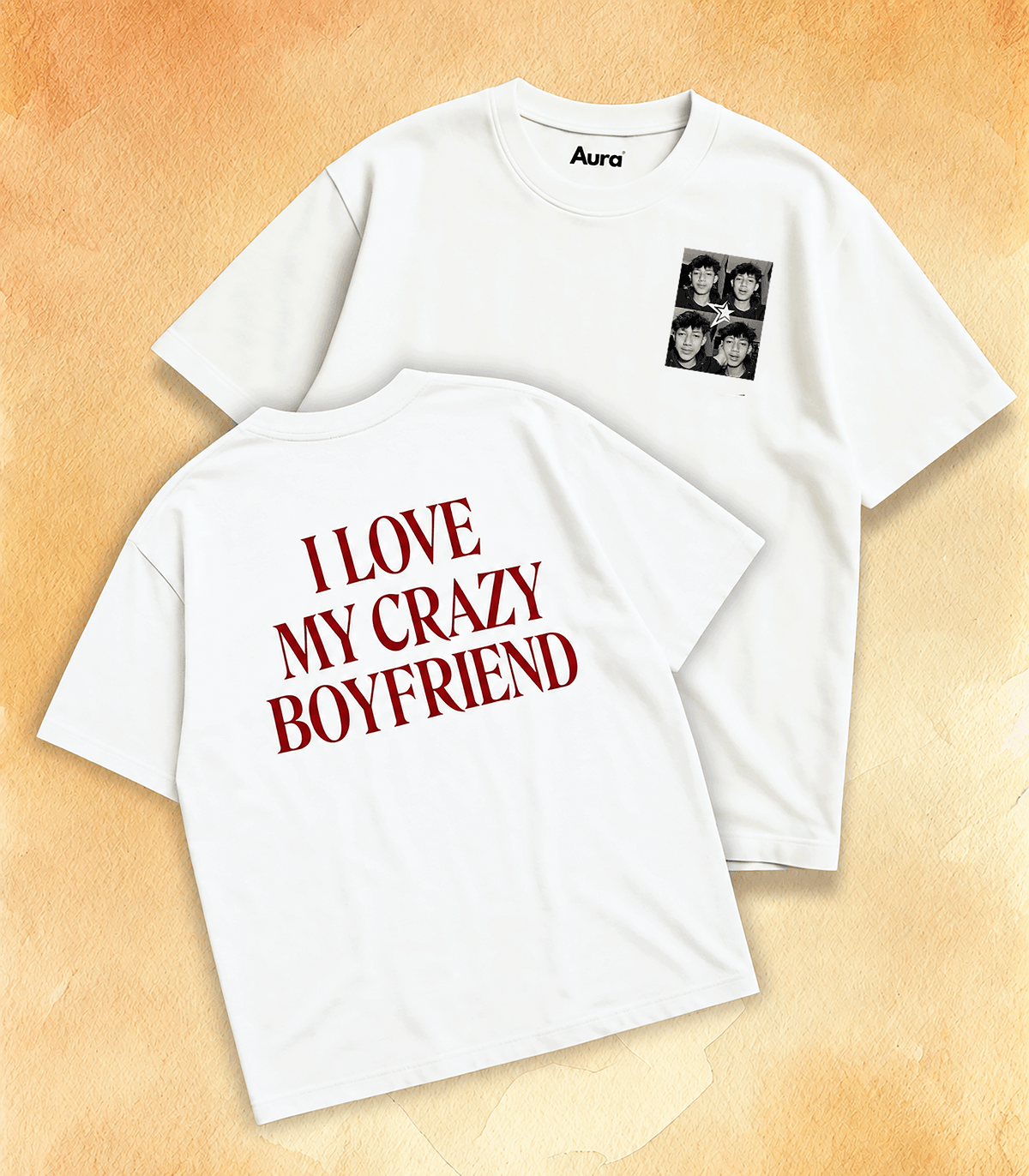 Custom Photo Grid Tee