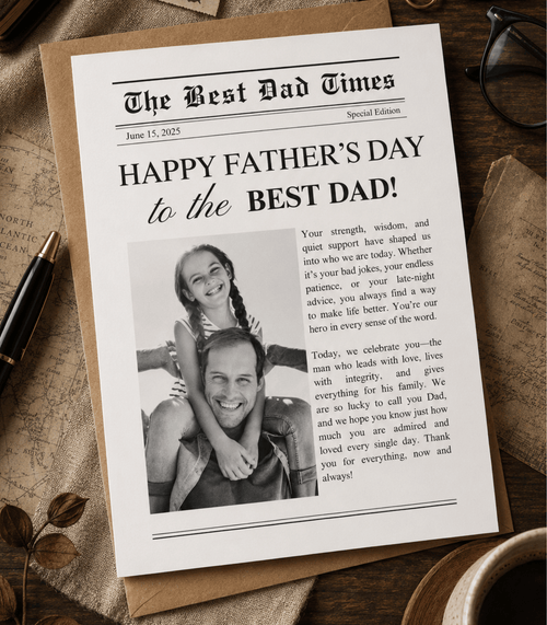 Custom Father's Day Card