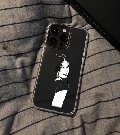 Personalized Couple Silhouette Phone Case