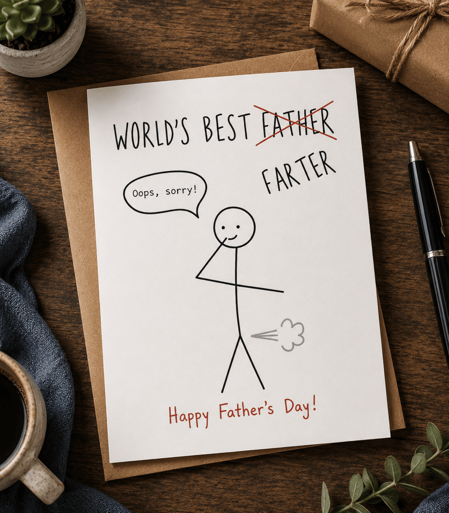 Custom Father's Day Card