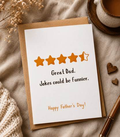 Custom Father's Day Card