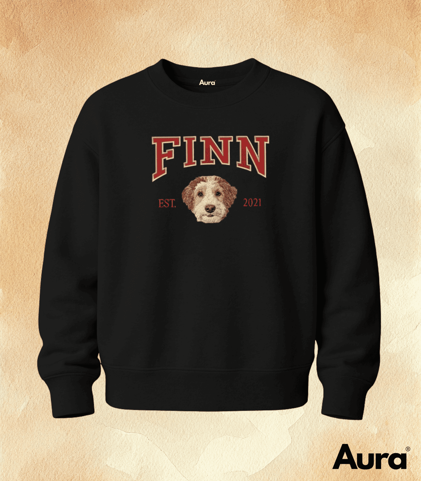 Custom Embroidered Pup Apparel