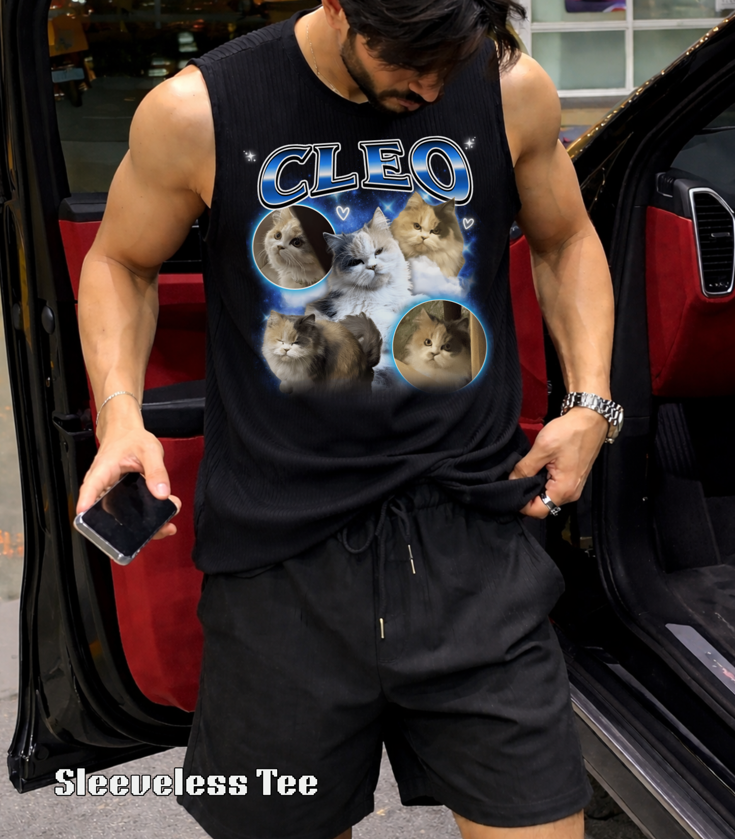 Vintage Pup Custom Tee