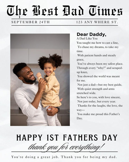 Custom Father's Day Card